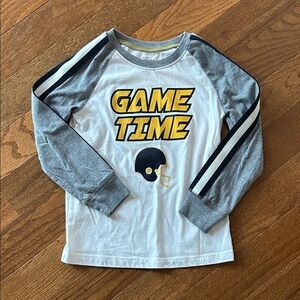 OshKosh B’gosh Long Sleeved Football Tee Size 5T